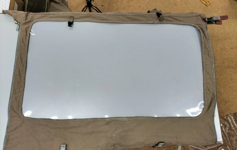 Buiskap ramen vervangen bij Sisu Repair