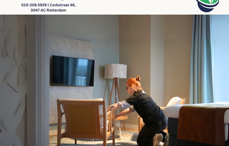 010PERSONEEL , cleaner , housekeeper in Rotterdam