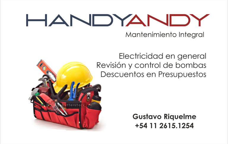 HANDYANDY - Servicio de Mantenimiento Integral para Particulares, Consorcios y Empresas
