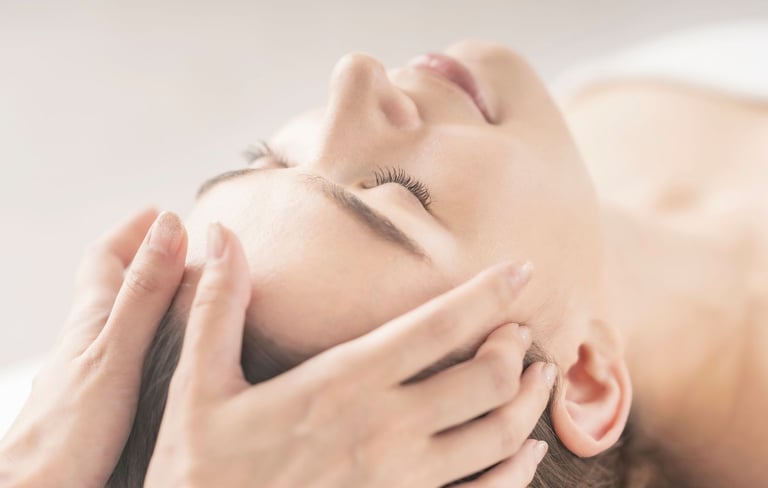 Relaxing Head Massage