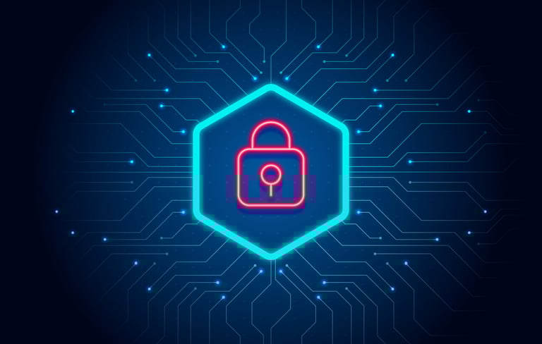 a lock with a lock on it