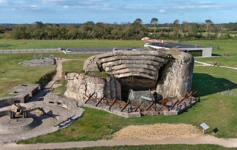 Gîtes de la Cour d'Etienville - Batterie de Crisbecq