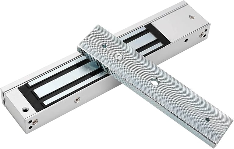 Cerradura electromagnética de 280 kg, 600 libras, cerradura magnética eléctrica