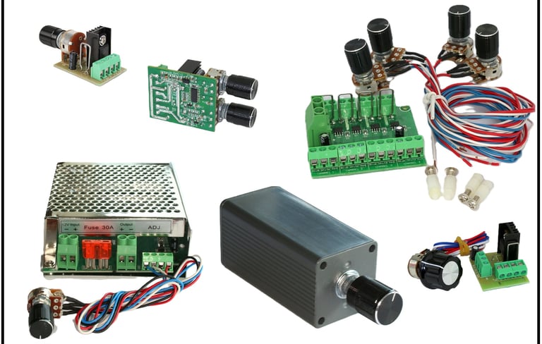 Electronic PWM dimmers for LED and incandescent lighting - single and multi-channel high output 