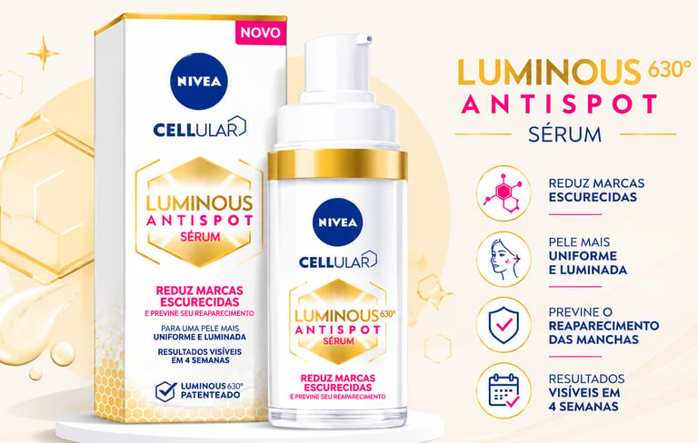 Sérum Facial Nivea Cellular Luminous 630 - Vetorial
