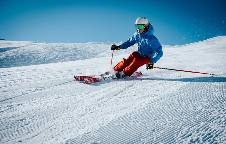 advanced skier kdis course in Seefeld