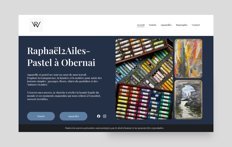 Site Artiste Peintre