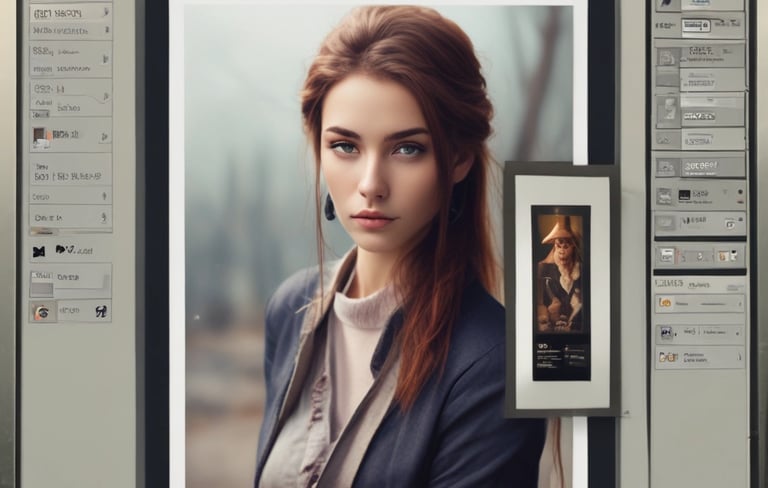 The image features a piece of industrial equipment, specifically a conveyor belt system with an angled section for transporting items. It includes a motorized control unit and support structure with metal components.