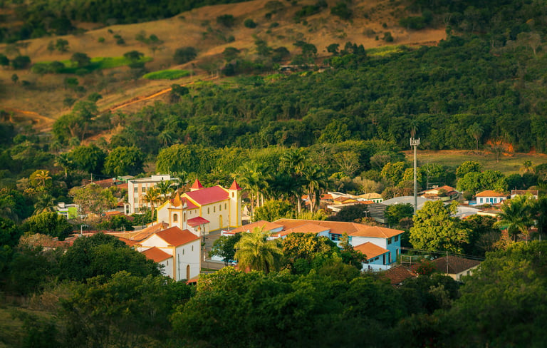 Fotografia Autoral com paisagem urbana no interior de Minas Gerais.