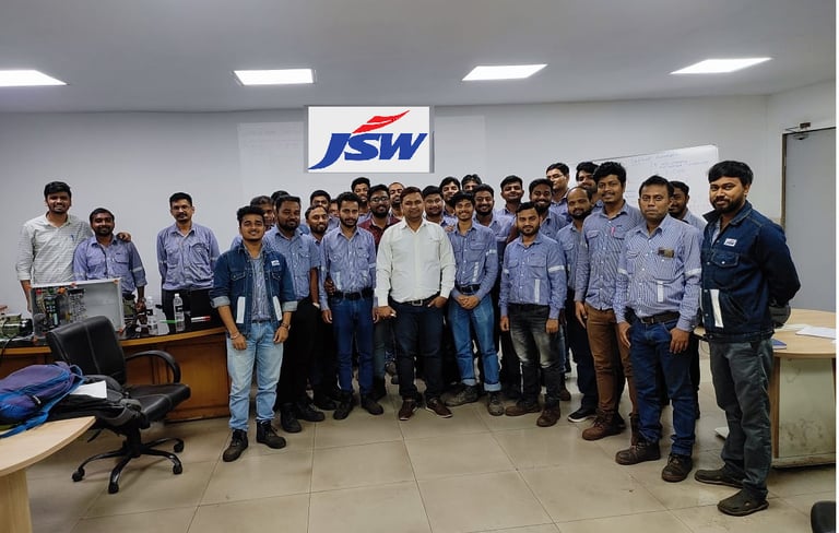 Corporate Training in JSW PLC SCADA Training and Digitalisation Industry 4.0 Training 