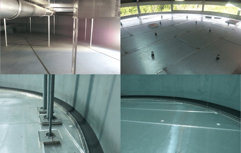 Techo Flotante Interno Tipo Ponton