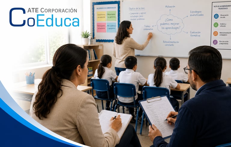 Acompañamiento y retroalimentación Corporación Coeduca 