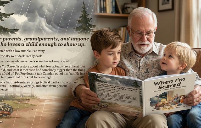 Childrens Book about Being Scared