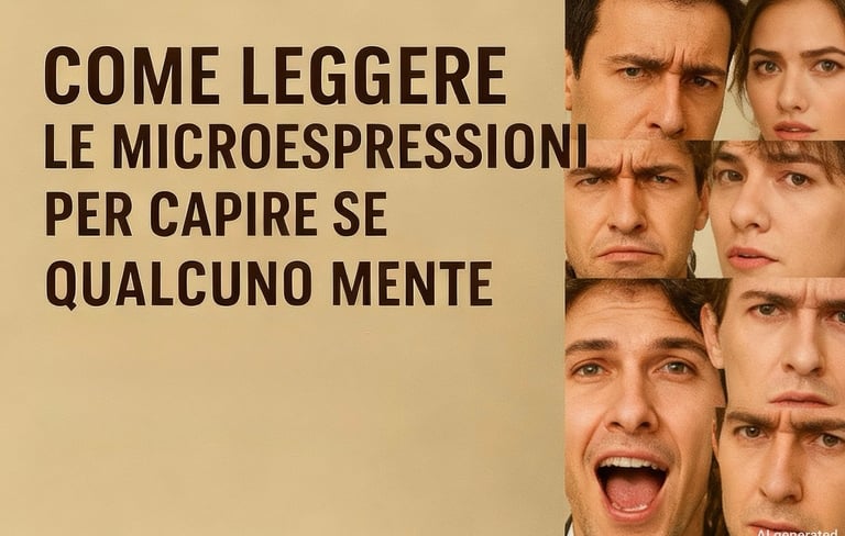 microespressioni facciali