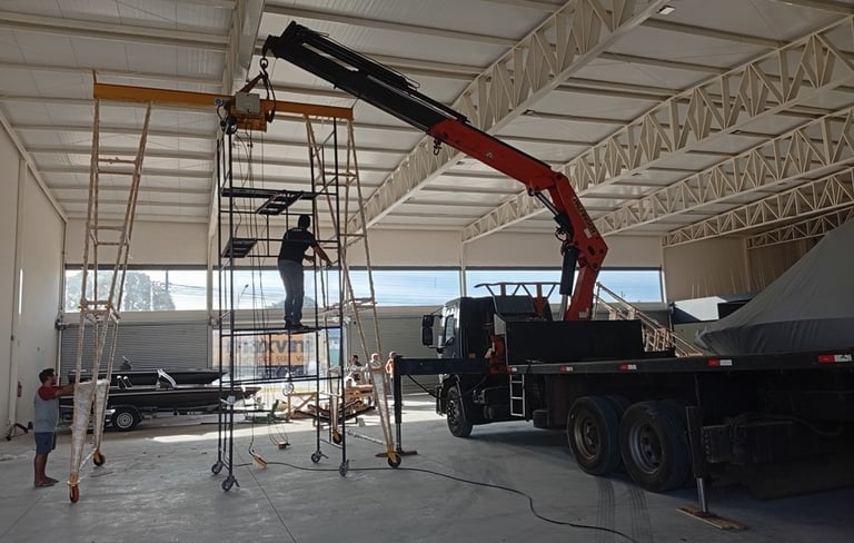 Remoção industrial é com a Genial munck