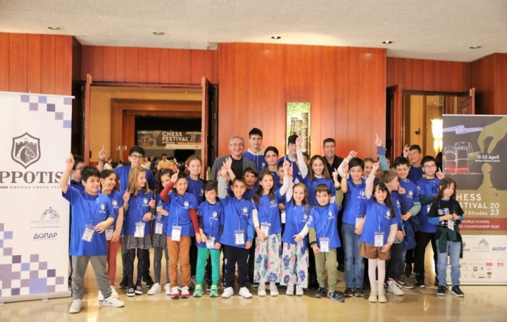 2023 FIDE World School Chess Championship kicks off in the Rodos Palace Hotel