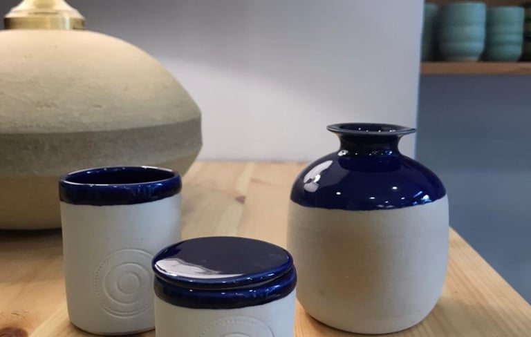 handcrafted ceramic set 