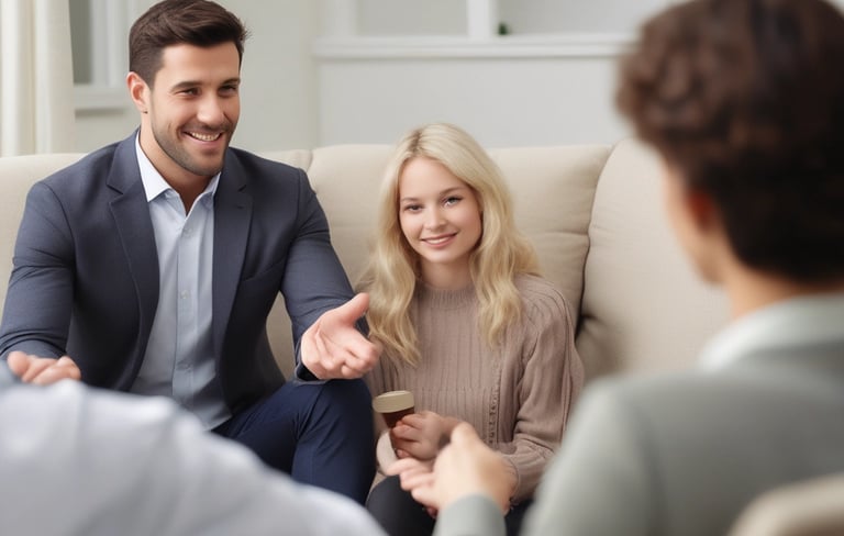 Bright living room with modern inventory