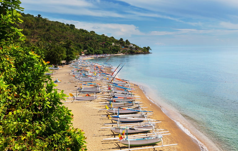 Amed Beach Karangasem Bali