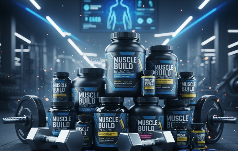 Los Mejores Suplementos para Ganar Masa Muscular en 2026 | Guía Completa