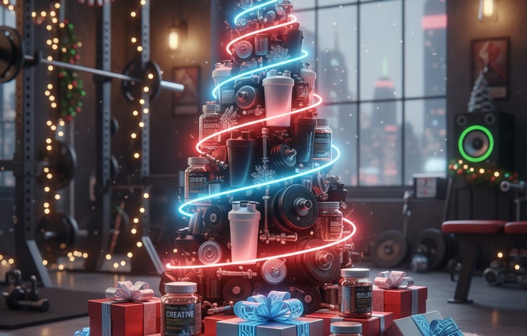 🎁 Guía 2025 de los mejores suplementos para regalar en Navidad. Creatina Creapure, Thermo Pro Woman