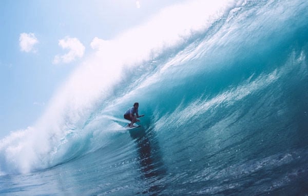 Surf in Padang Padang Beach