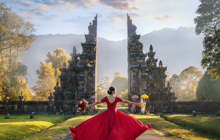 The Scenic Beauty Surrounding Handara Gate