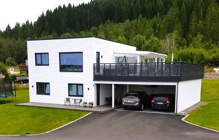 Detached houses