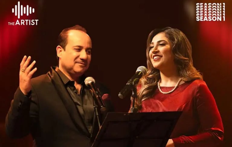 Maria Raza Sohni and Rahat Fateh Ali Khan