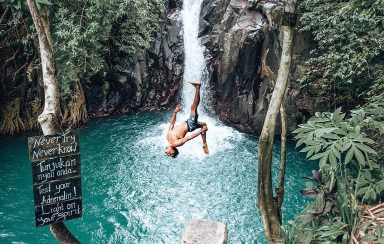 Aling aling waterfall