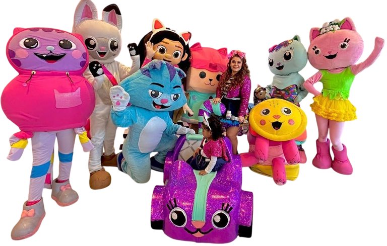 fabricacion de botargas para espectaculos infantiles de gabby doll house