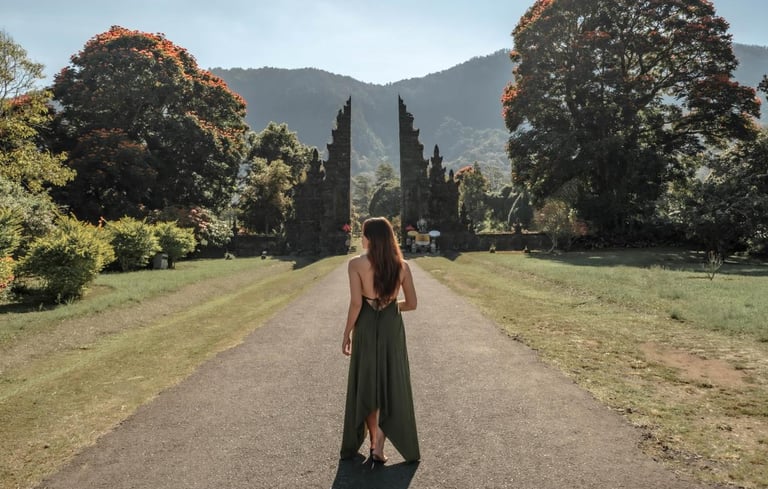 The Scenic Beauty Surrounding Handara Gate