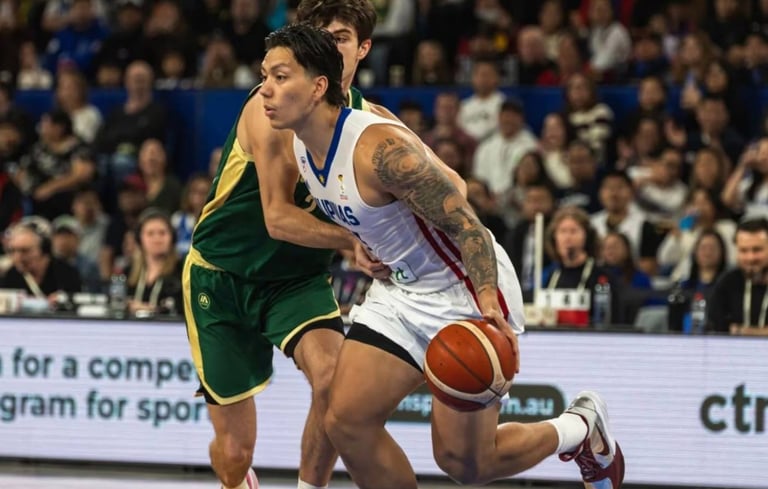 Gilas Pilipinas vs Team Australia at FIBA; ABS-CBN