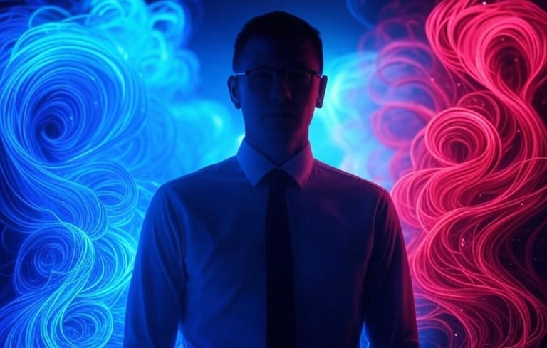 a man in a tie and a tie with a tie