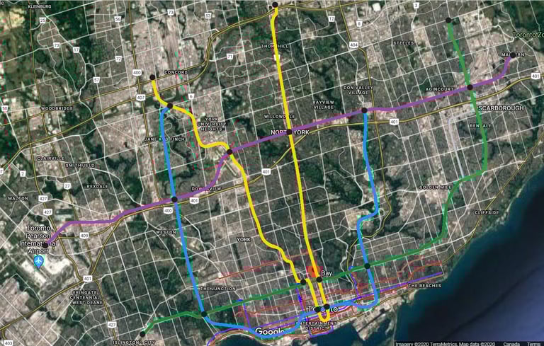 Toronto Metro Rail Expansion