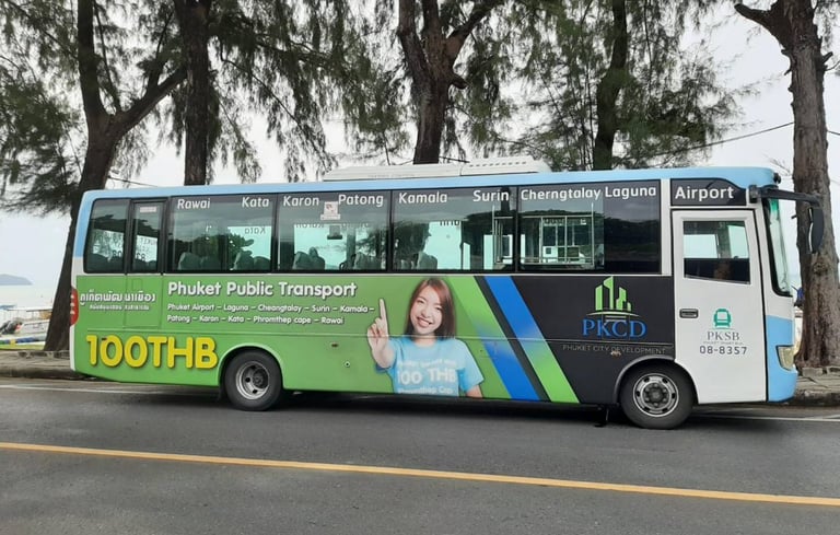 smart bus Tajlandia Phuket