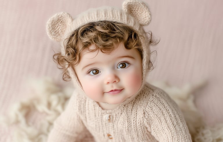 Sesión de fotos para bebes en Bariloche