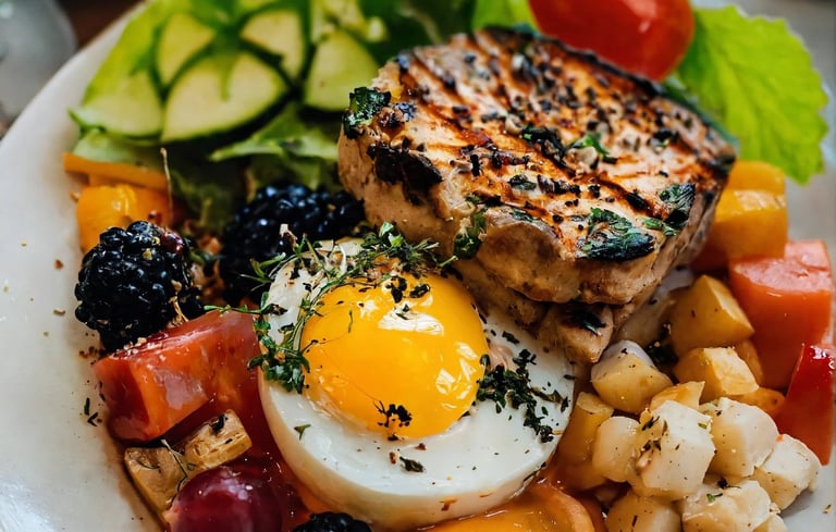 Repas appétissant et équilibré Coach ONE