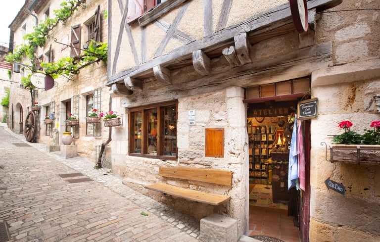 Boutique Aux Petites Trouvailles à Saint-Cirq-Lapopie Lapopie