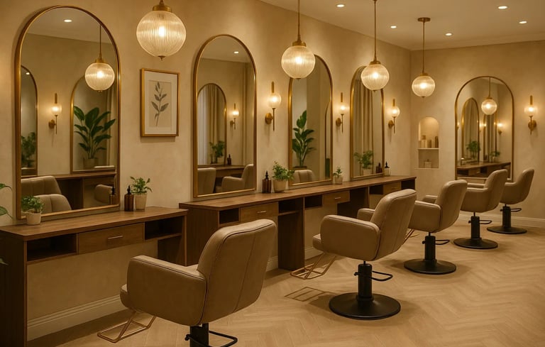 interior designer for salon