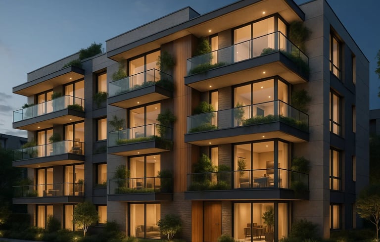 Apartment Exterior Design