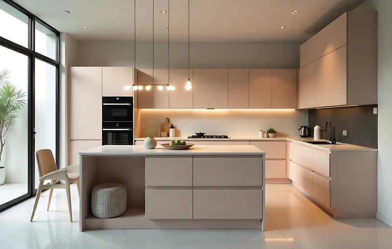 Island Modular Kitchen Design