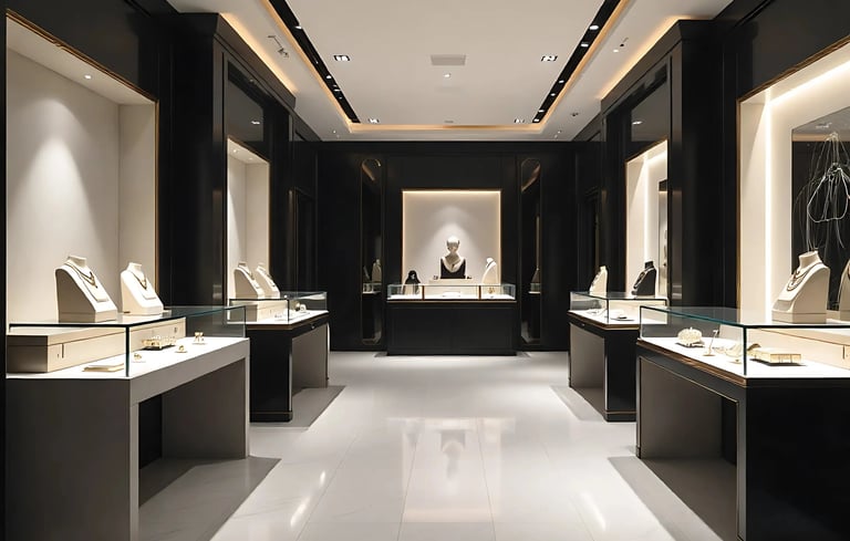 Jewellery Showroom Interior Design