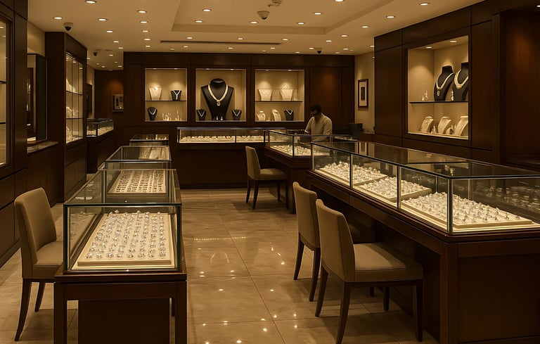 jewellery store interior