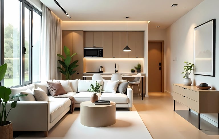 modern apartment interior
