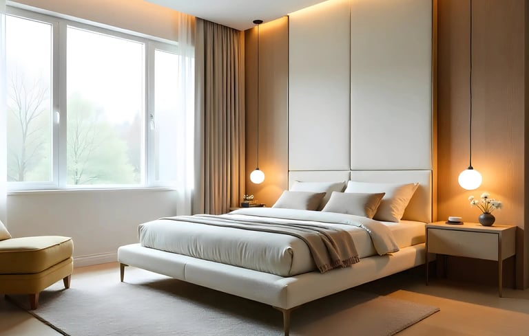 modern bedroom interior design