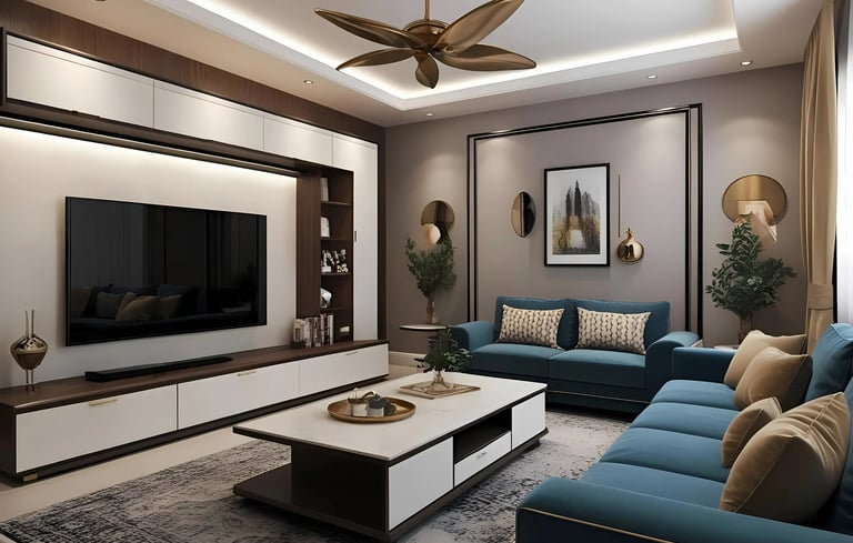 Modren Living Room Interior Design
