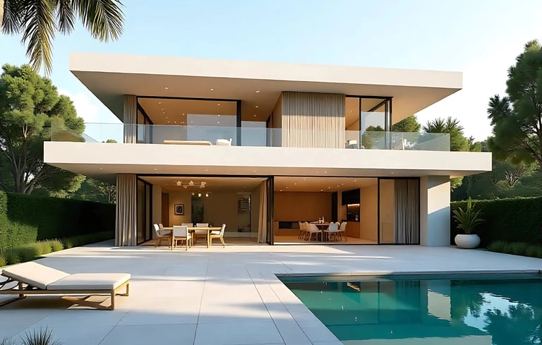 Modern Villa Exterior Design