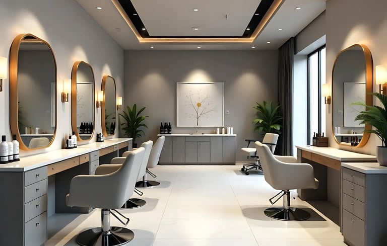 salon interior design