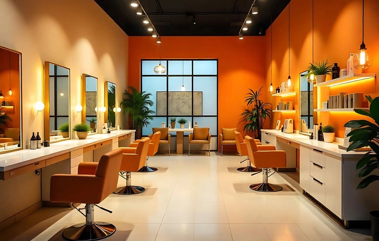 salon interior design
